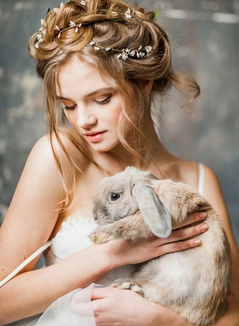 新娘盘发造型,新娘造型图片,清新新娘造型图片