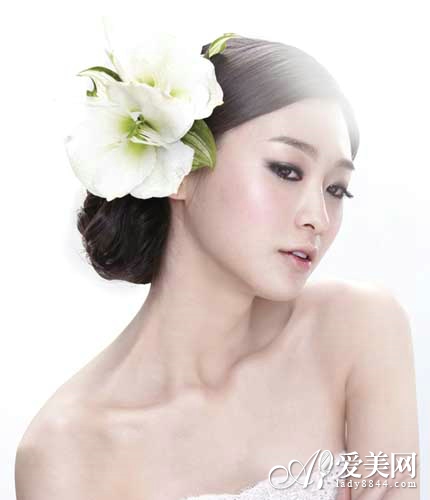 韩式新娘发型