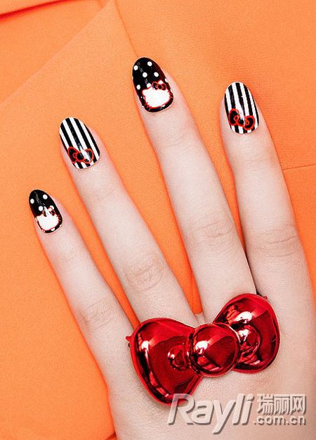 Hello Kitty Polka Dots & Stripes ($18)