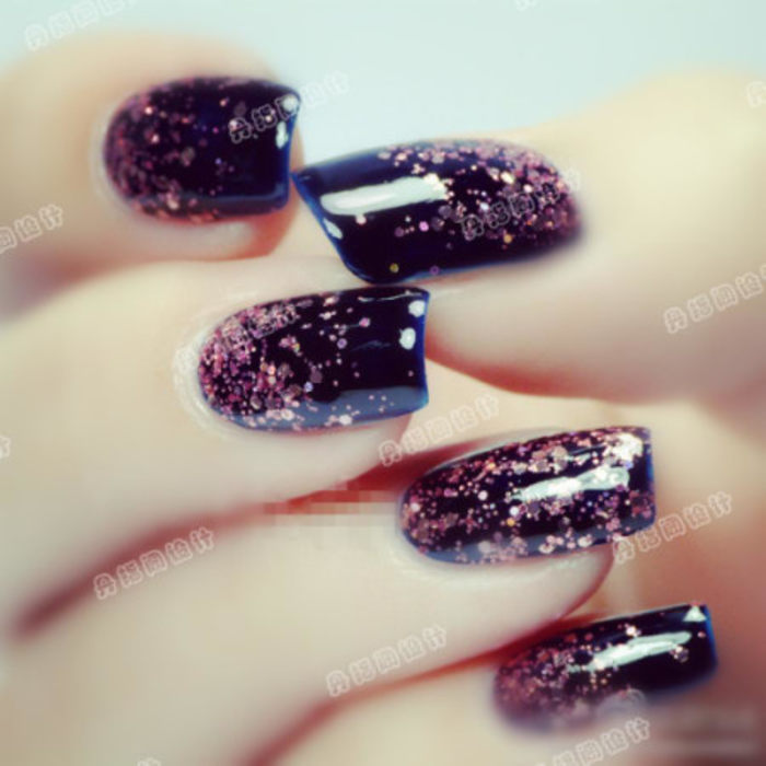 星空唯美简约淡雅美甲【美甲装饰我的少女梦】