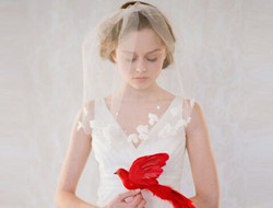 婚纱整体点睛之笔 优雅新娘必备流行元素头饰