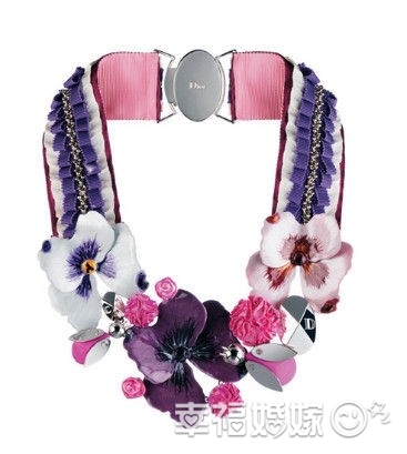 浪漫花语项链 让花朵在颈间开放