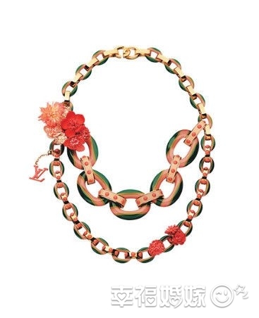 浪漫花语项链 让花朵在颈间开放