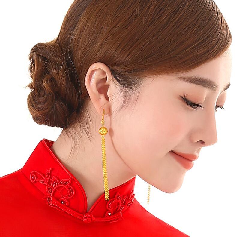 新娘耳环,中式耳环图片