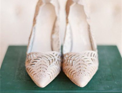 复古优雅婚鞋 适合新娘婚鞋