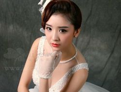气质新娘妆推荐干净优雅韩式新娘妆