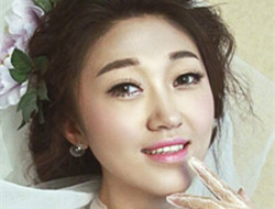 八个步骤做个端庄新娘 韩式新娘妆面图片