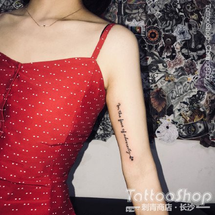 湖南长沙刺青商店的9款小纹身作品