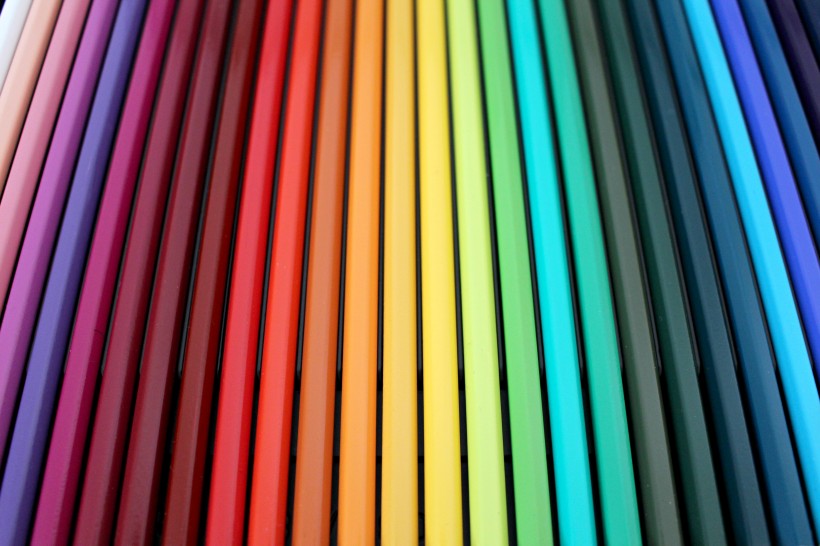 色彩缤纷的彩色铅笔图片(10张)