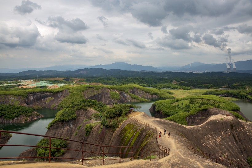 湖南高椅岭丹霞地貌自然风景图片(9张)