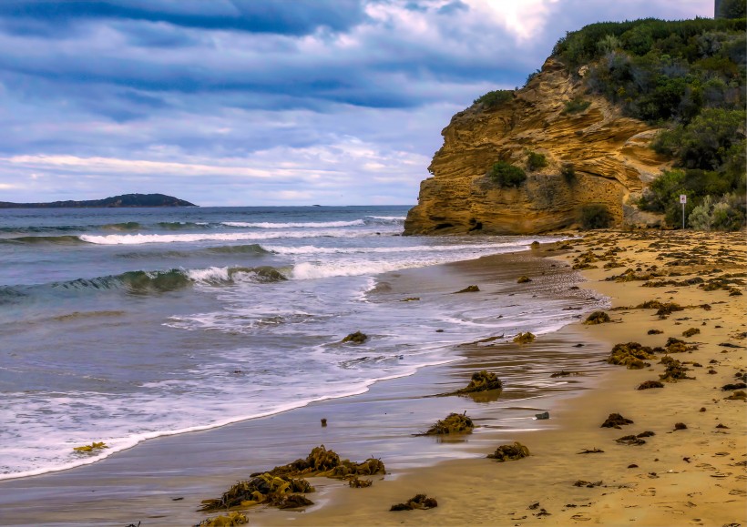 海滩悬崖图片(11张)