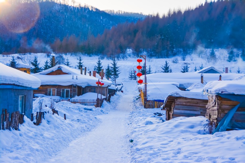 黑龙江雪乡自然风景图片(13张)