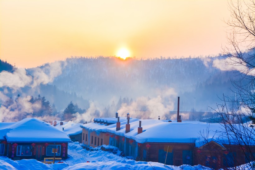 黑龙江雪乡自然风景图片(13张)