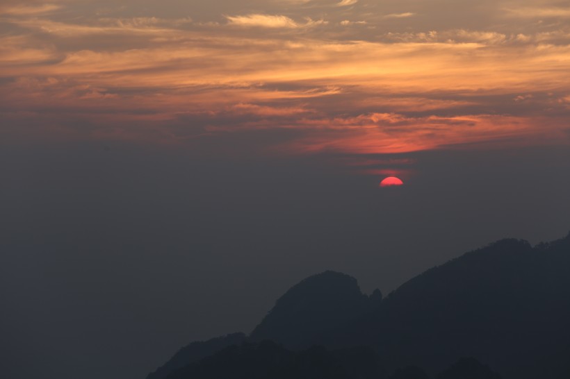 唯美安徽黄山自然风景图片(13张)