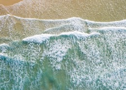 航拍海浪图片(12张)