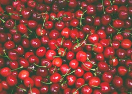鲜红欲滴的樱桃图片(14张)