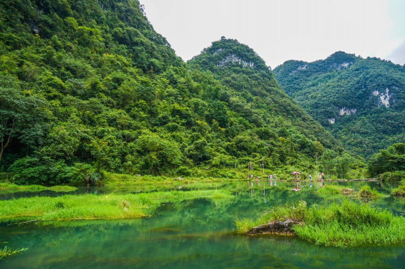 贵州黔南荔波小七孔自然风景图片(11张)