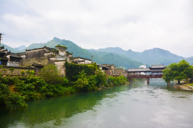 江西瑶里古镇建筑风景图片(14张)