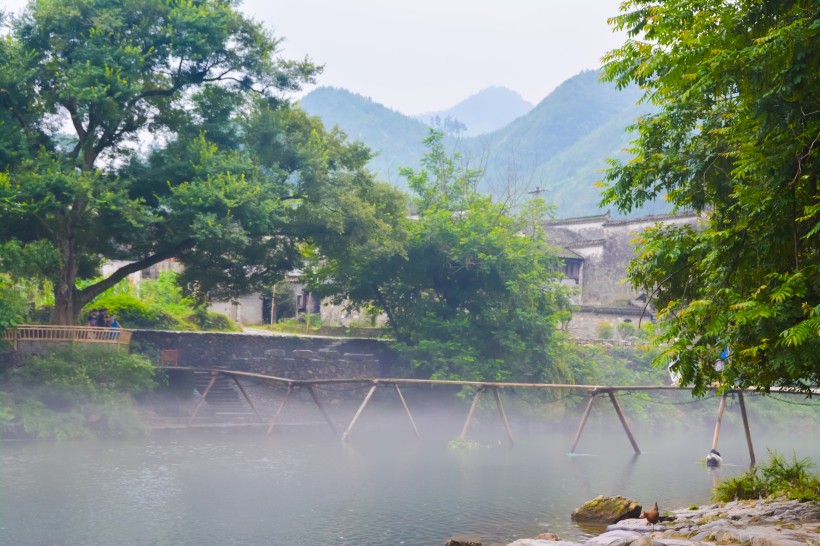 江西瑶里古镇建筑风景图片(14张)