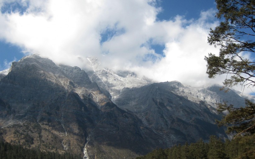 云南玉龙雪山自然风景图片(24张)