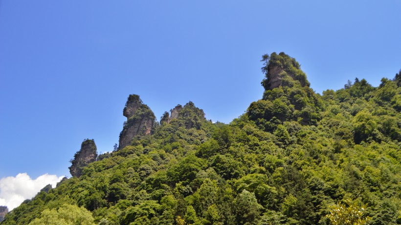 湖南张家界自然风景图片(10张)