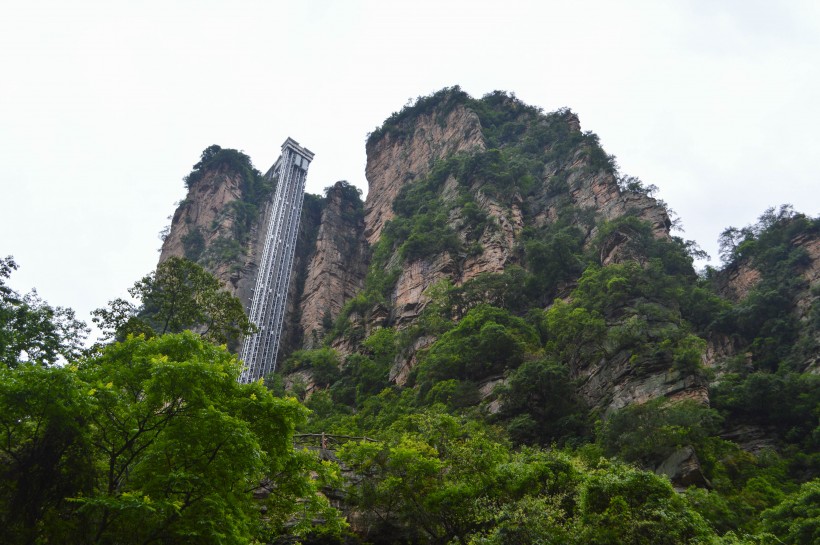 湖南张家界自然风景图片(10张)
