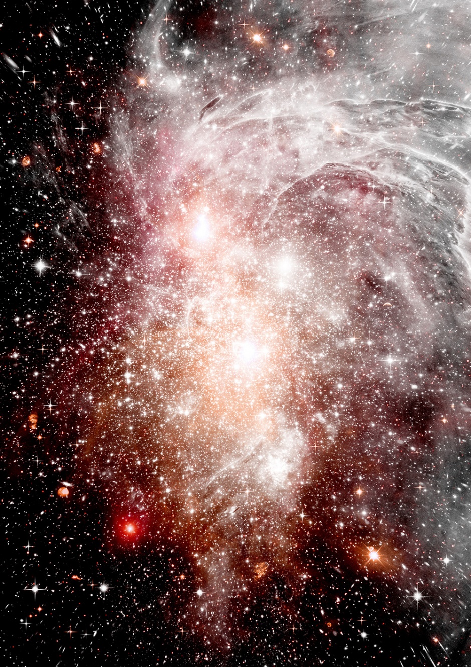色彩绚丽的星空风景图片欣赏
