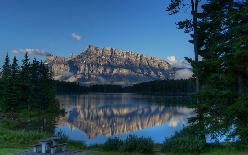 加拿大班夫公园旅游风景壁纸