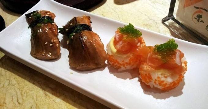 日本海鲜寿司图片真美味