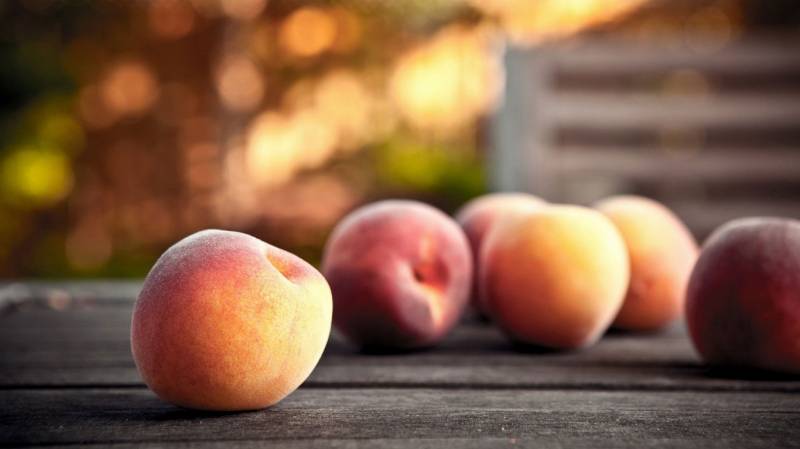 鲜美可口的桃子水果高清图片