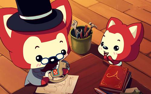 超萌的阿狸图片大全