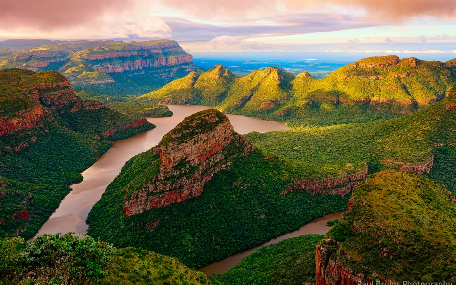 非洲大峡谷风景图片雄伟壮阔