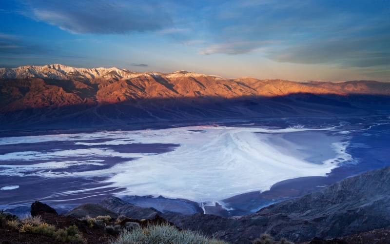 美国死亡谷自然风光图片欣赏