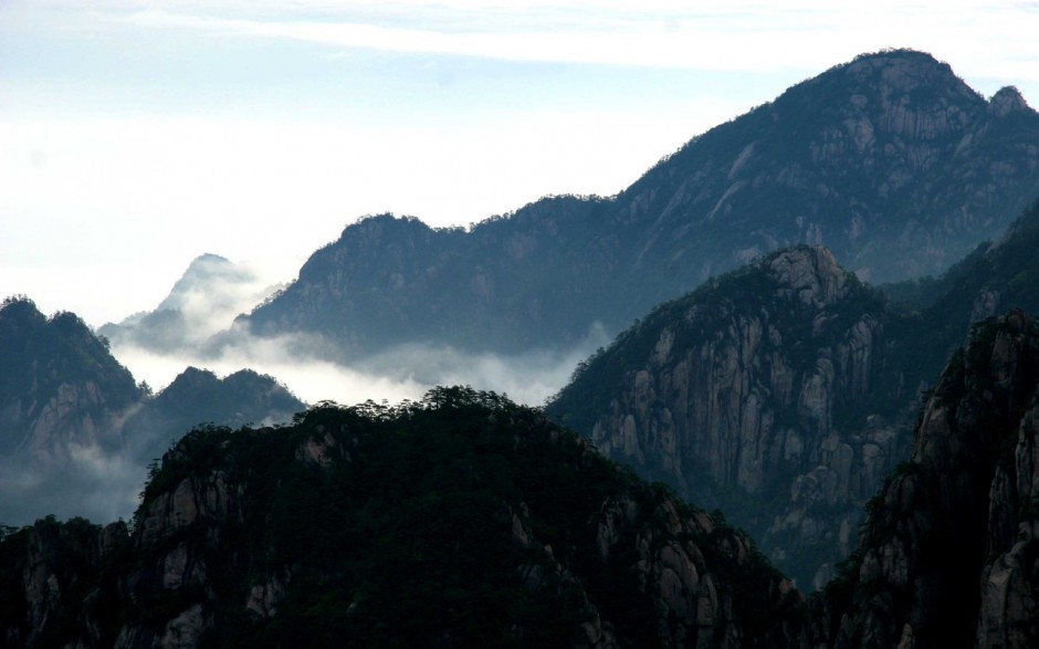 中国山川美景壮丽优美