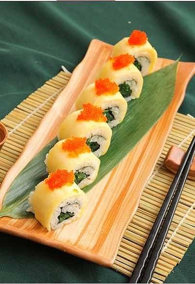 日本海鲜寿司图片鲜美可口