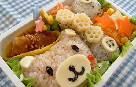 可爱的日式早餐创意便当图片
