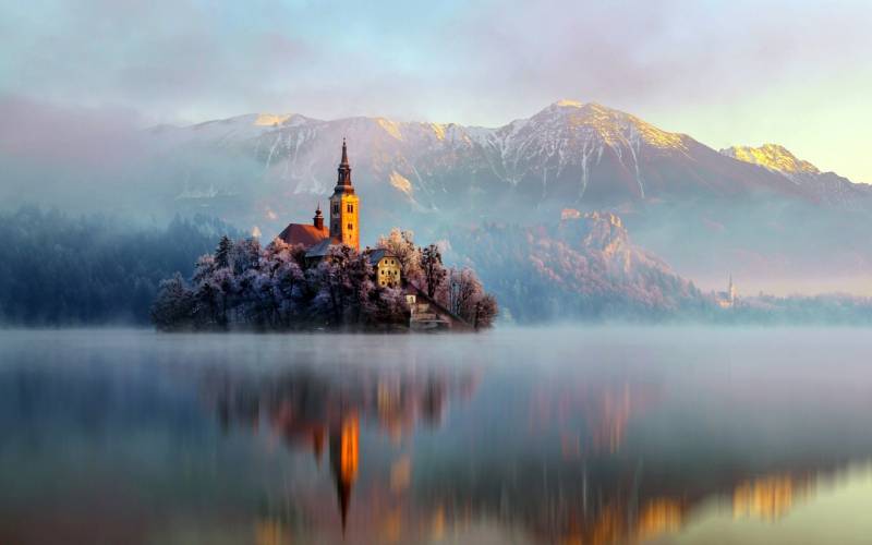 充满诗情画意的山水风光高清大图