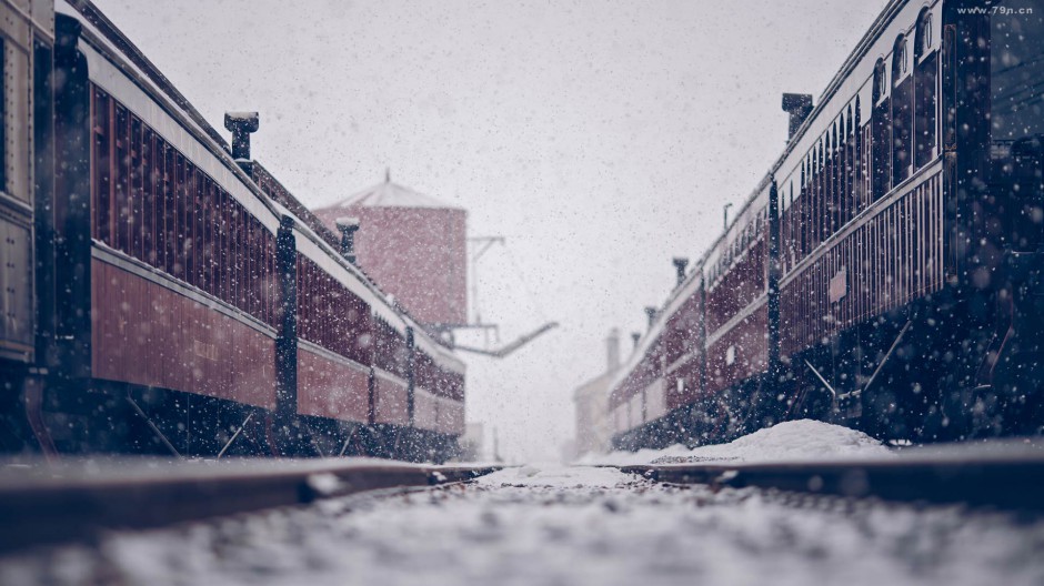 北方冬天雪景图片唯美清新