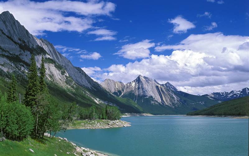 加拿大锦绣河山自然风光高清壁纸