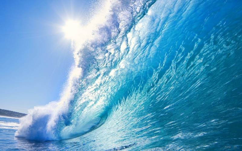 精选震撼唯美的海浪图片