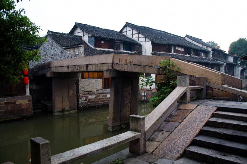 浙江乌镇东栅旅游胜地风景图片