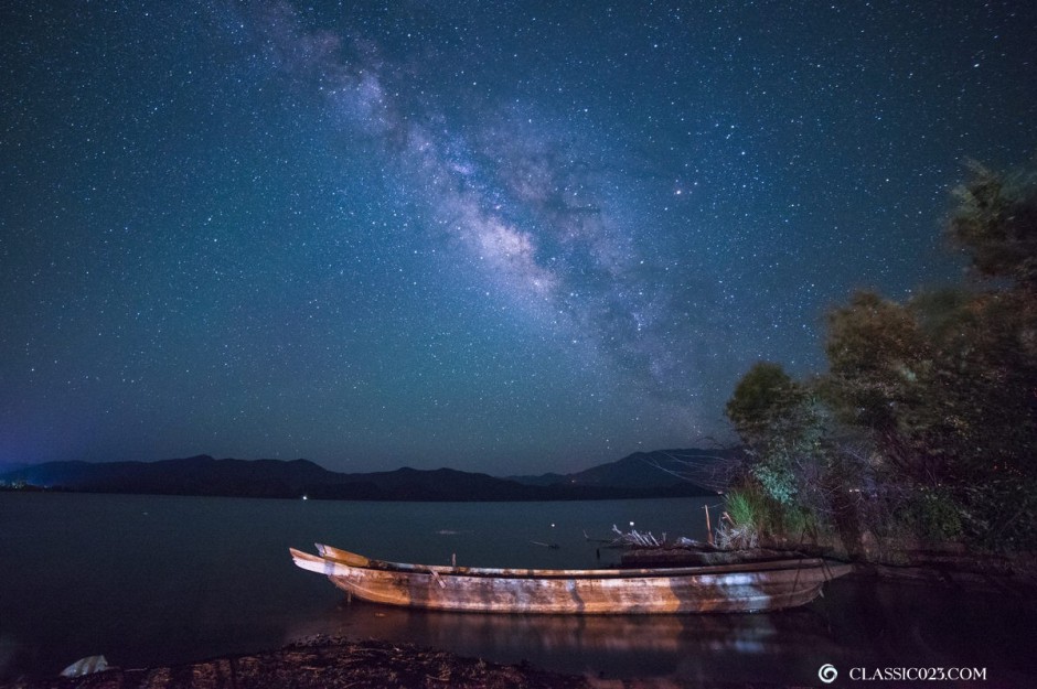 梦幻夜空图片唯美绚丽