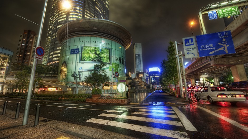 日本城市风景图片实拍