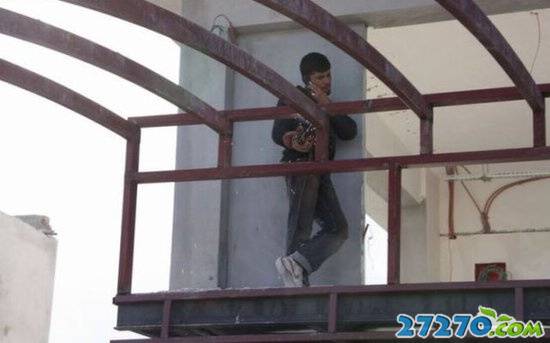 不怕死的家伙都是在玩命