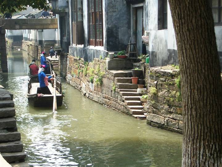 苏州甪直古镇唯美摄影高清图片