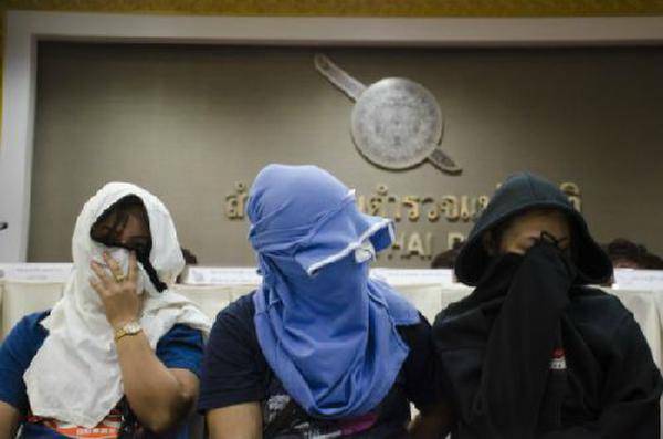 泰女性被卖当性奴 为此泰警方拘捕5人