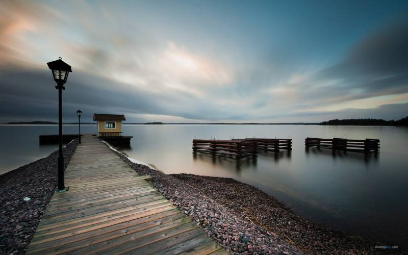 瑞典四季美丽自然风光图片