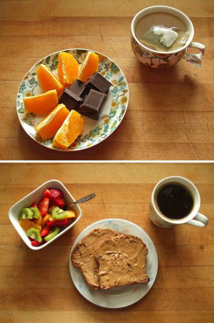 水果早餐搭配营养美味