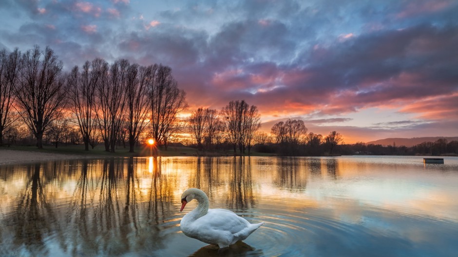 大自然唯美日出风景图片