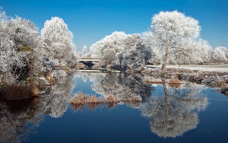 唯美冬天雪景精美壁纸赏析